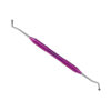 Ніж моделювальний ромбоподібний 3,5/3,5 Double ended modelling carver Verdent 07-02 з титановою ручкою