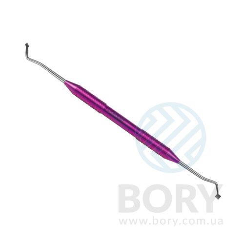 Ніж моделювальний ромбоподібний 3,5/3,5 Double ended modelling carver Verdent 07-02 з титановою ручкою