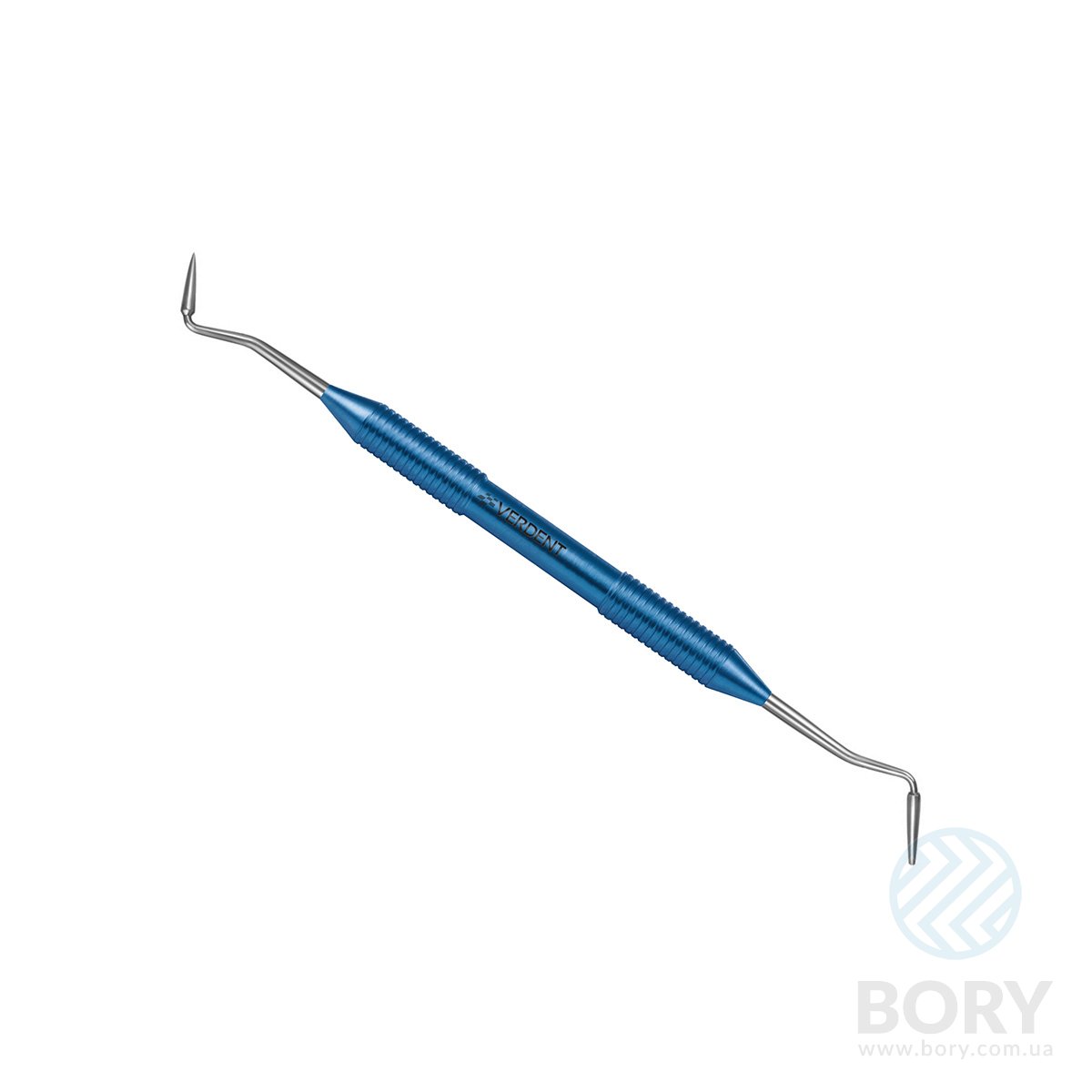 Гладилка фісурна “морква” 1,9/1,9 Double ended composite instrument for fissure Verdent 07-09 з титановою ручкою