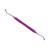 Ложка кюретажная изогнутая короткая большая 3,3 Curettage spoon Verdent 11-09 с титановой ручкой