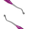 Ложка кюретажная изогнутая короткая большая 3,3 Curettage spoon Verdent 11-09 с титановой ручкой 8839
