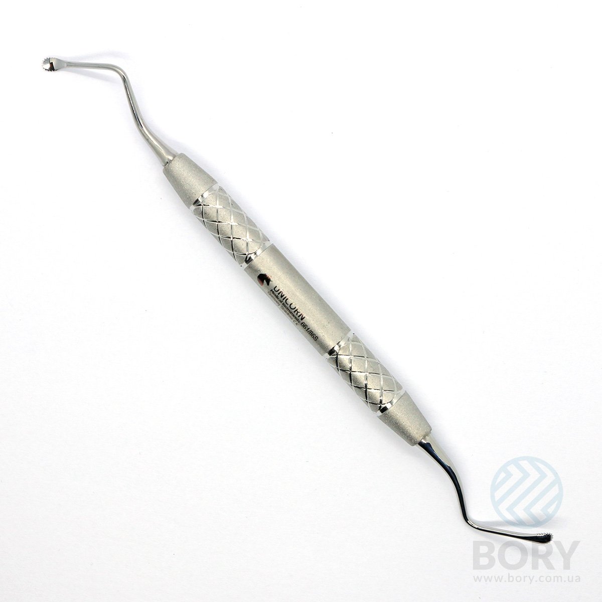 Кюрета Лукас з зубчиками Lucas Bone Curette Serrated 3.0мм UNICORN Medical Instruments № 661/86S