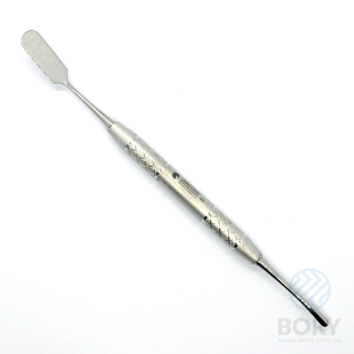 Периостальный элеватор Prichard Periosteal Elevator 10.0мм flat tip, 4.5мм rounded tip UNICORN Medical Instruments № 878