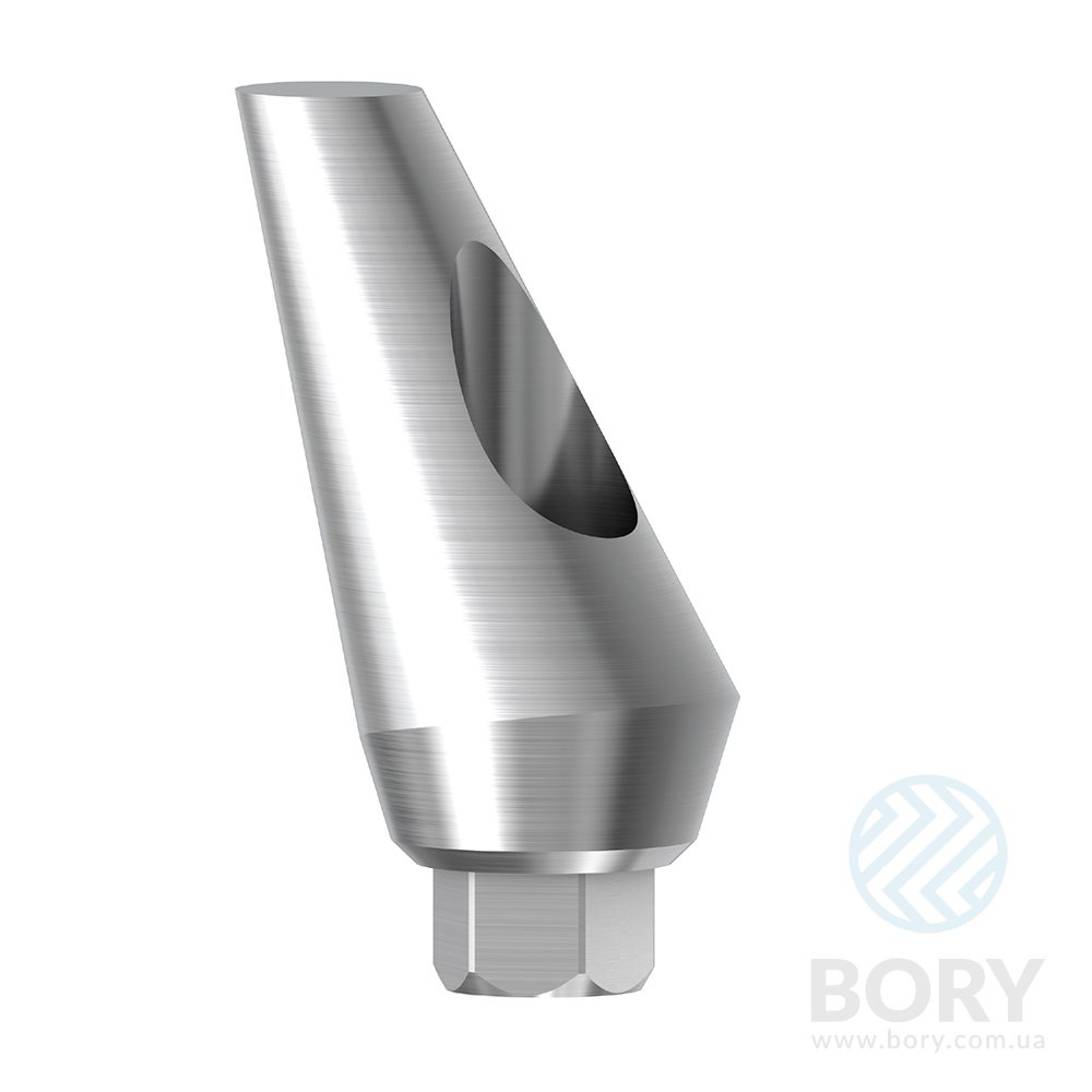 Угловой абатмент 25° Angulated Titanium Abutment 25 Deg. Cortex Dental Implants соединение с имплантатом внутренний шестигранник Internal HEX Platform