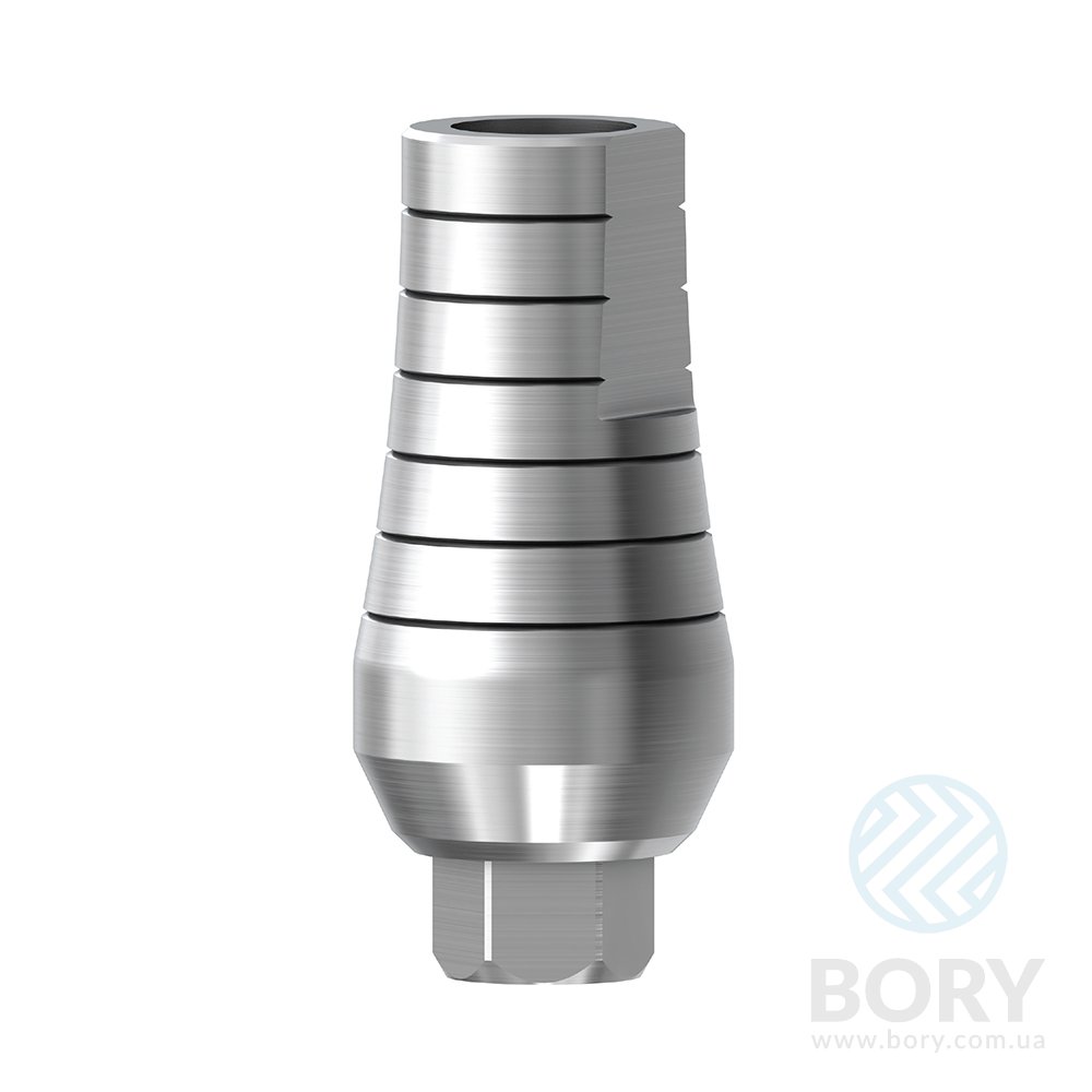 Прямой абатмент Straight Titanium Abutment CO-8100 Cortex Dental Implants соединение с имплантатом внутренний шестигранник Internal HEX Platform