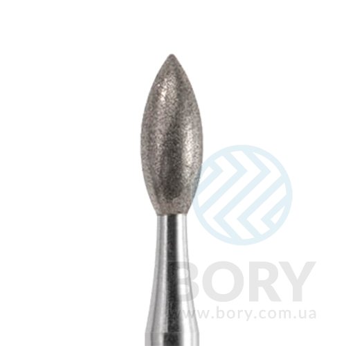Бор алмазный 257 (830) оливка заостренная A-Diamant Acurata турбинный, шт