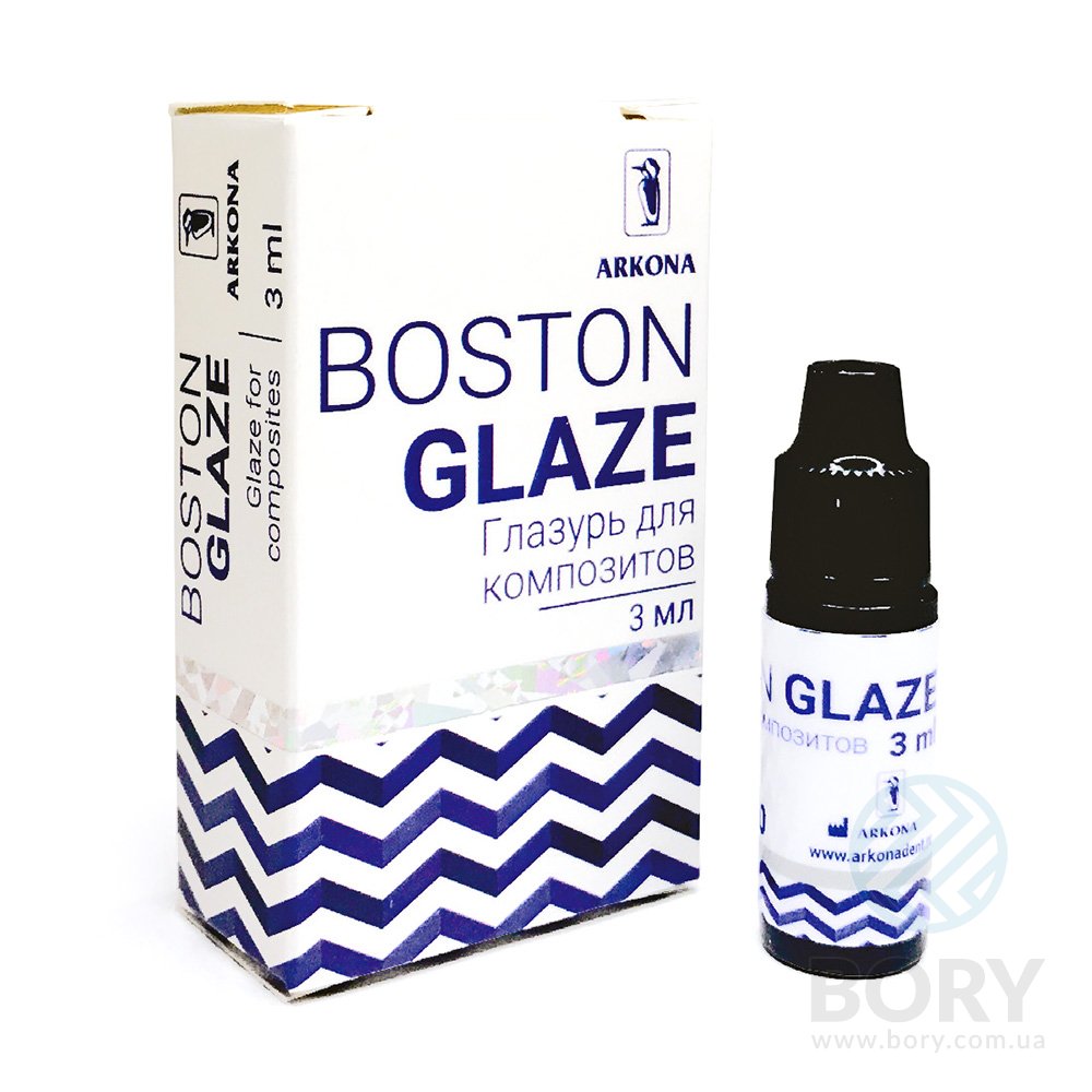 Boston Glaze Arkona универсальная фотополимерная глазурь для композитов, 3мл