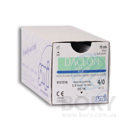 Шовний матеріал DACLON NYLON SMI AG Бельгія Даклон нейлон монофіламент