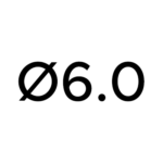 6-0mm