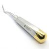 Элеватор Schmeckebier Root Elevator Left левый 3мм UNICORN Medical Instruments № EL4 Gold 11044