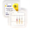 EndoArt Pedo Gold Kit ass. Ni-Ti Files Inci Dental машинні файли з ефектом пам’яті для педіатрії, 3шт – L 18mm