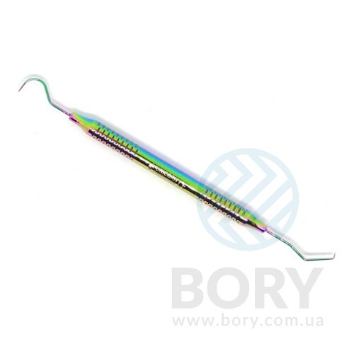 Зонд двосторонній Explorer Double Ended Probe Multi Color Rainbow UNICORN Medical Instruments № 23/17A color