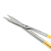 Ножницы хирургические прямые Goldman-Fox Surgical Scissors Straight 130мм UNICORN Medical Instruments № 3518/TC Gold (Tungsten Carbide Inserts) 9407
