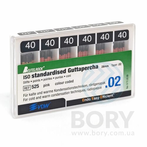 Гутаперчеві штифти Guttapercha Points VDW, 120шт
