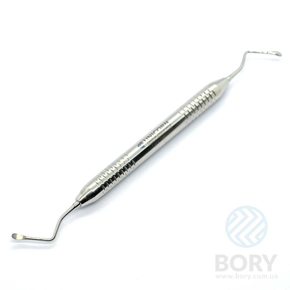 Кюрета Лукас з зубчиками Lucas Bone Curette Serrated 3.0мм UNICORN Medical Instruments № 0660