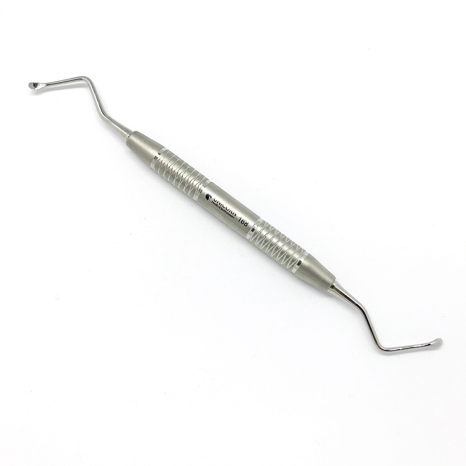 Кюрета Лукас з зубчиками Lucas Serrated Bone Curette UNICORN Medical Instruments № 168