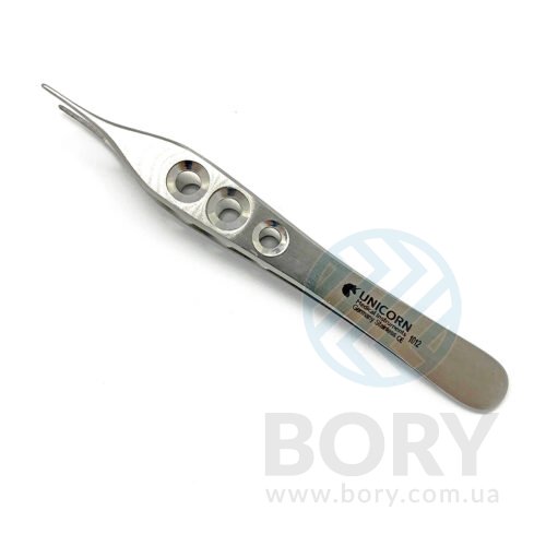 Пінцет хірургічний мікро Micro Adson Tweezer 120mm UNICORN Medical Instruments № 1012