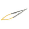 Иглодержатель Castroviejo Needle Holder straight прямой 180мм UNICORN Medical Instruments № 1922 TC Gold (Tungsten Carbide Inserts) 4542