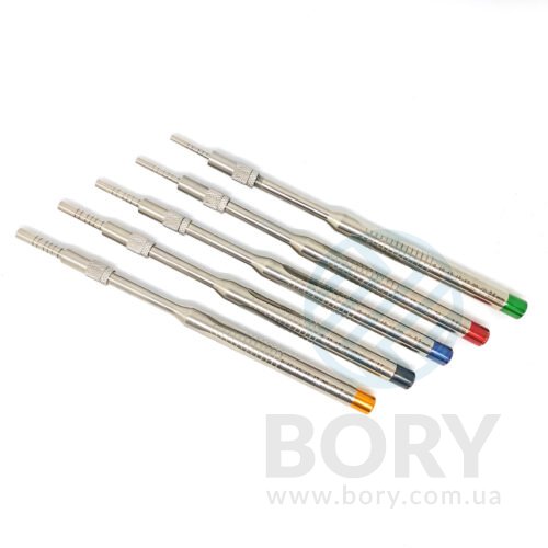 Набір остеотом 5шт прямих Osteotome Set of 5 Straight Instruments UNICORN Medical Instruments