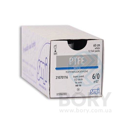 Шовний матеріал PTFE SMI AG Бельгія ПТФЕ Політетрафторетилен монофіламент