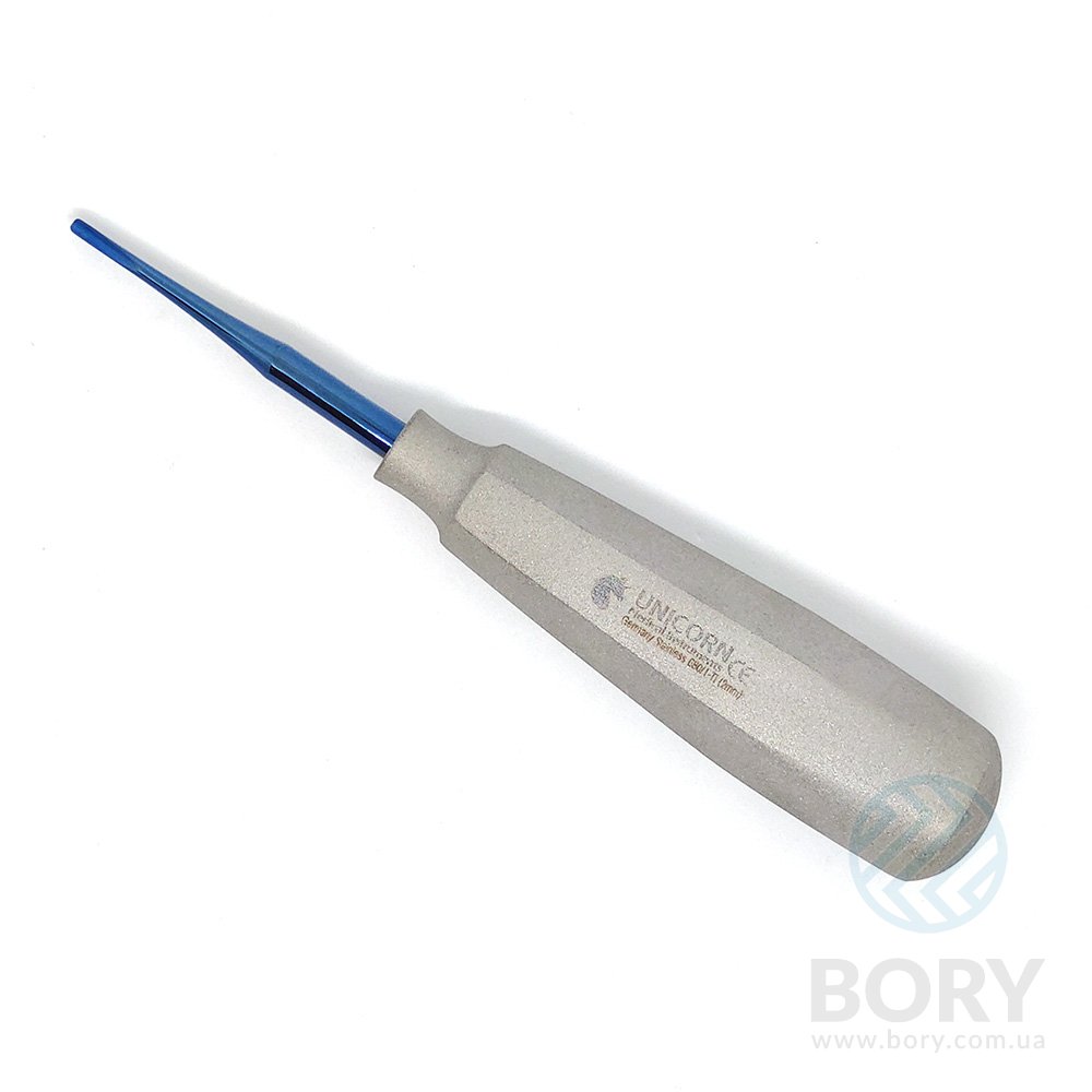 Елеватор Root Elevator Titanium 2мм UNICORN Medical Instruments № 680/1-Ti 2mm