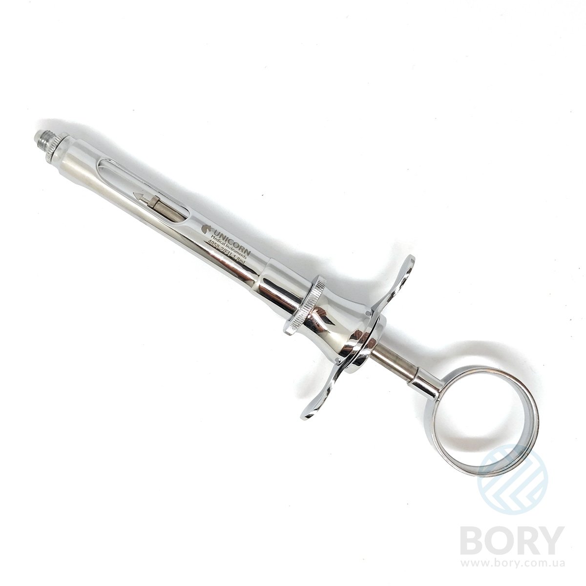 Шприц карпульный 1 кольцо Syringe 1 ring 1.8ml metric EU UNICORN Medical Instruments № 4958-2